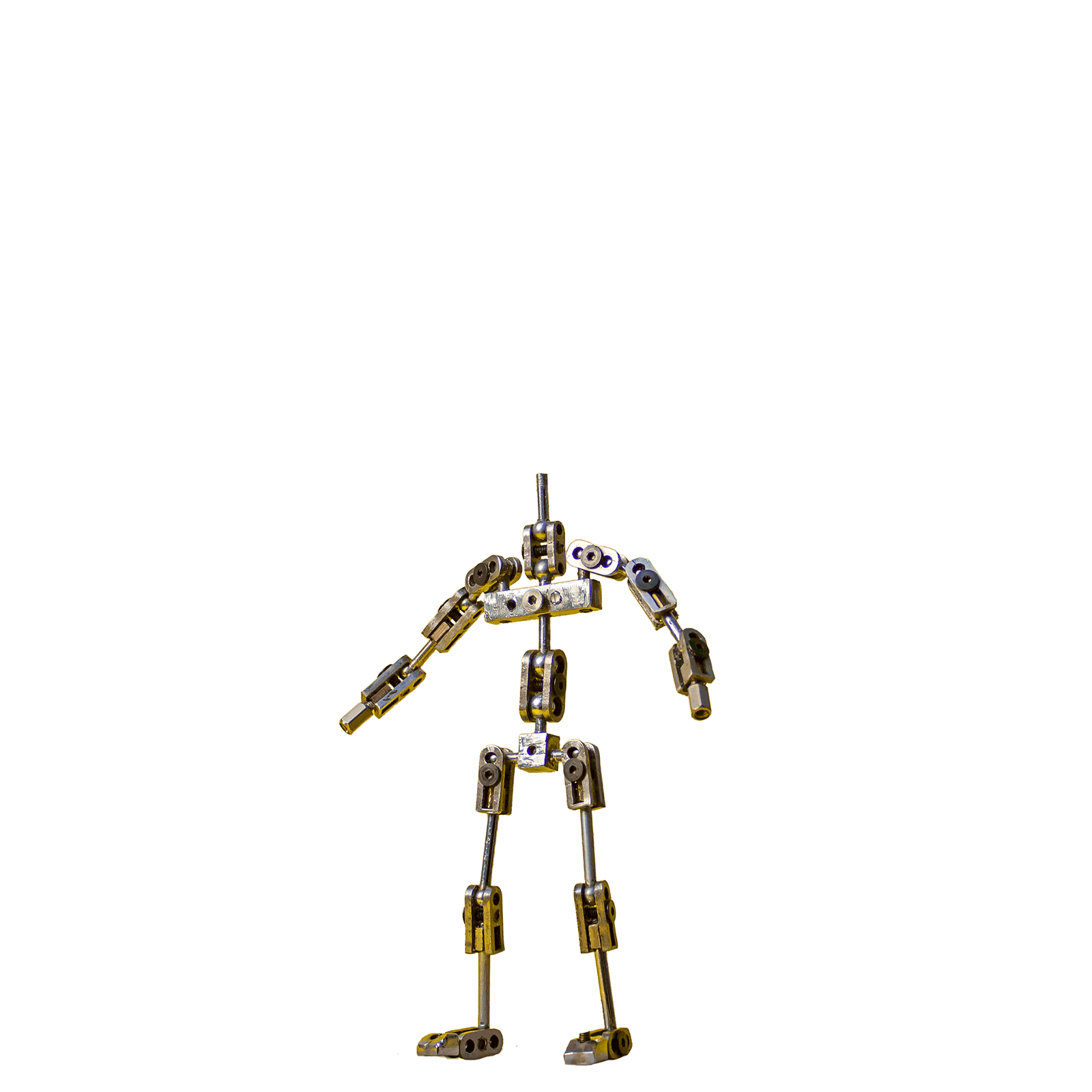 Custom size stop motion armature small